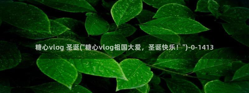 糖心vlgo拜年视频